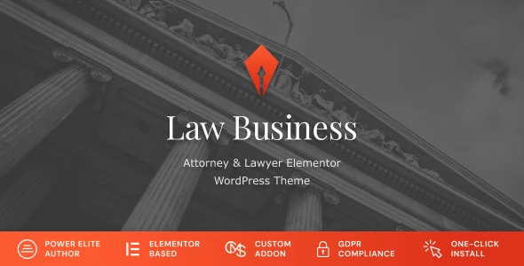 LawBusiness – Attorney & Lawyer WordPress Theme